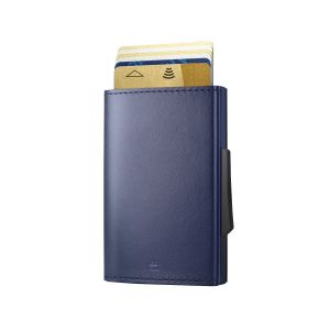 Ögon Designs Cascade Wallet Pop-up Kortholder Pung Navy blue